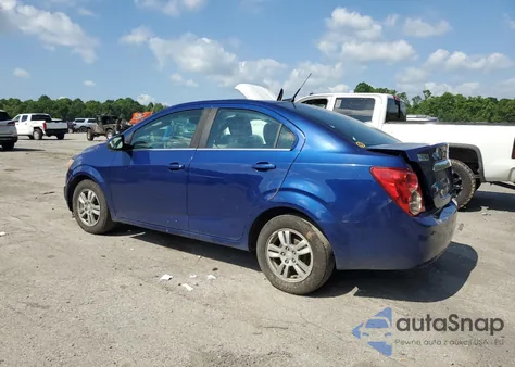 2013 Chevrolet Sonic Lt из США, поврежденный, VIN 1G1JC5SG0D4252471